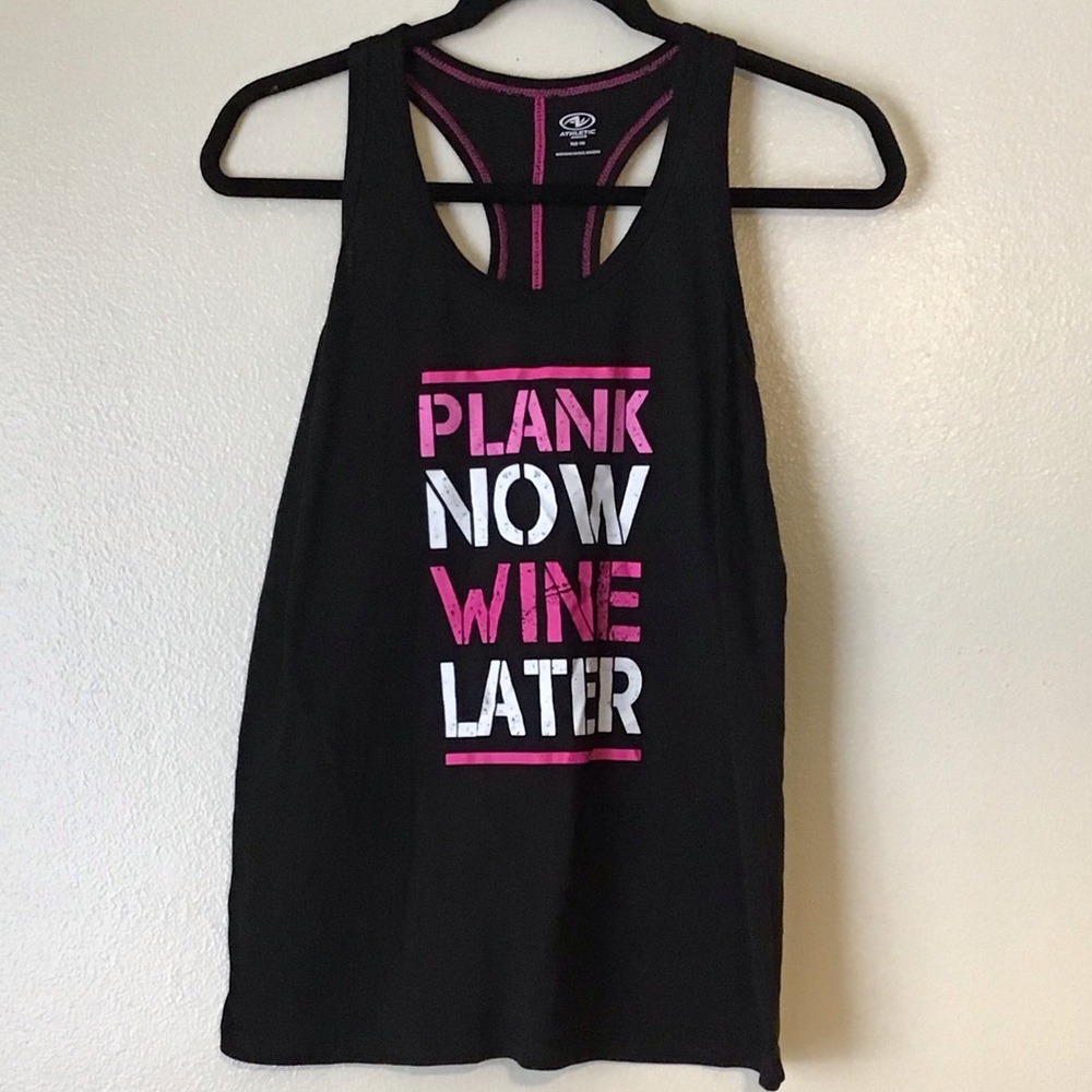 Athletic activewear workout shirt tank top
